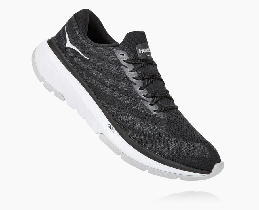 Zapatillas Running Hoka One One Hombre - Cavu 3 - Negras/Blancas - RBC763241